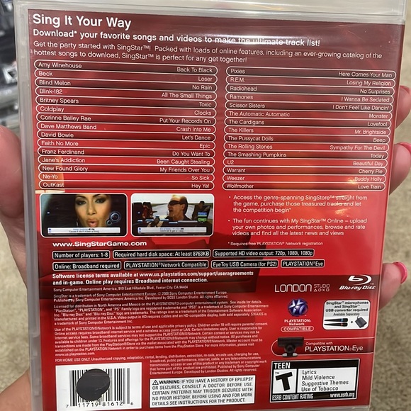 Sony PSP 3 singstar -new sealed - Picture 2 of 3